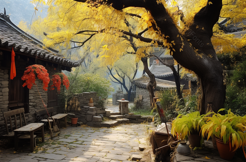 山东省临沂市沂南县铜井镇竹泉村农家院,高清,摄影图,摄影图片,图片大全,摄影图免费下载